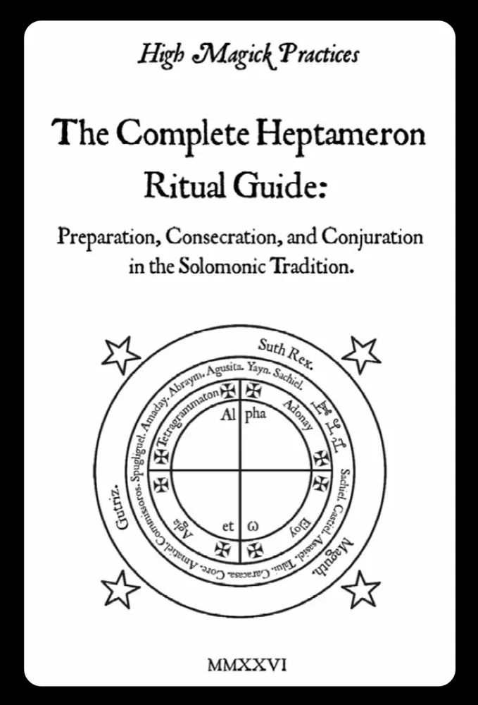 The Complete Heptameron Ritual Guide cover