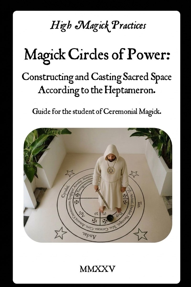 Magick Circles of Power: Constructing and Casting Sacred Space According to the Heptameron cover