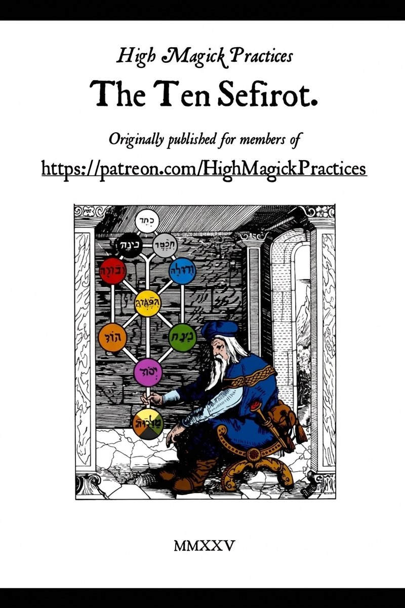 The Ten Sefirot cover